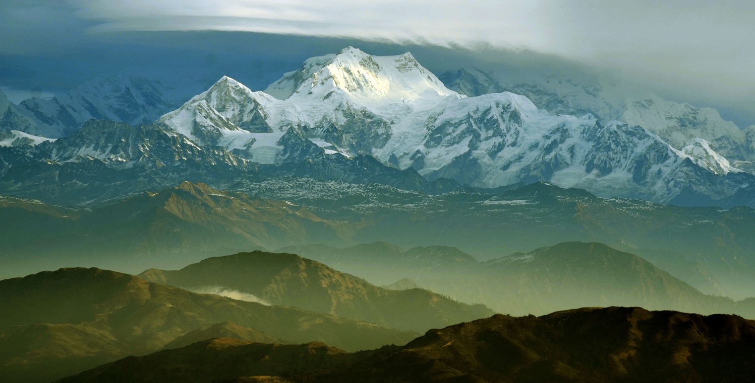 Kanchenjunga Mountain in the Mourning